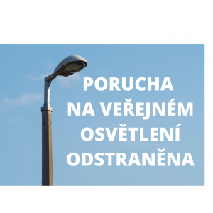 Porucha odstraněna