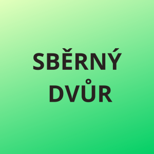 O velikonočních svátcích 29. března a 1. dubna je sběrný dvůr zavřený 1