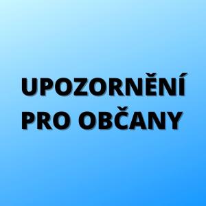 Provozní doba pokladny ve čtvrtek 31. října 1