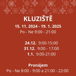 Kluziště se skutečným ledem zahajuje provoz v pátek  2