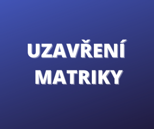 Uzavření matriky a evidence obyvatel