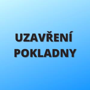 Uzavření pokladny v pátek 27. prosince 1
