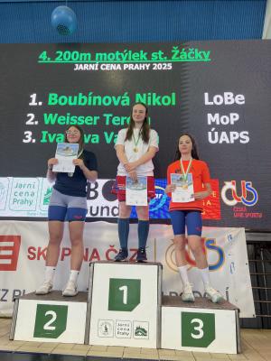 1. místo Nikola Boubínová 