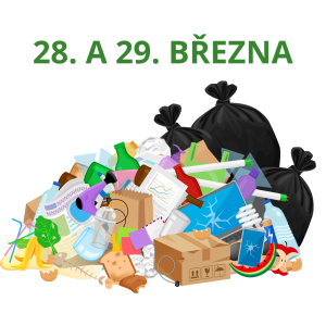 Svoz velkoobjemného a nebezpečného odpadu se koná 28. a 29. března 1